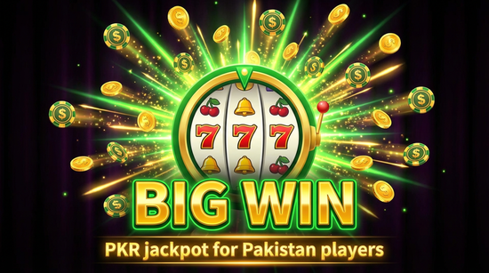 Big win animation on s55game slot game - 5